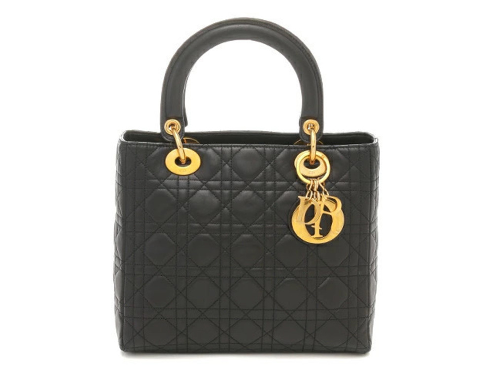 Christian Dior Lady Handbag Lambskin